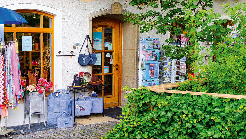 Ein Laden am Lebzelterberg. Ein Laden am Lebzelterberg.