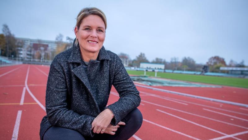 Blickt vor ihrem 50. Geburtstag auf eine bewegte Zeit zurück: Katrin Krabbe. Blickt vor ihrem 50. Geburtstag auf eine bewegte Zeit zurück: Katrin Krabbe.