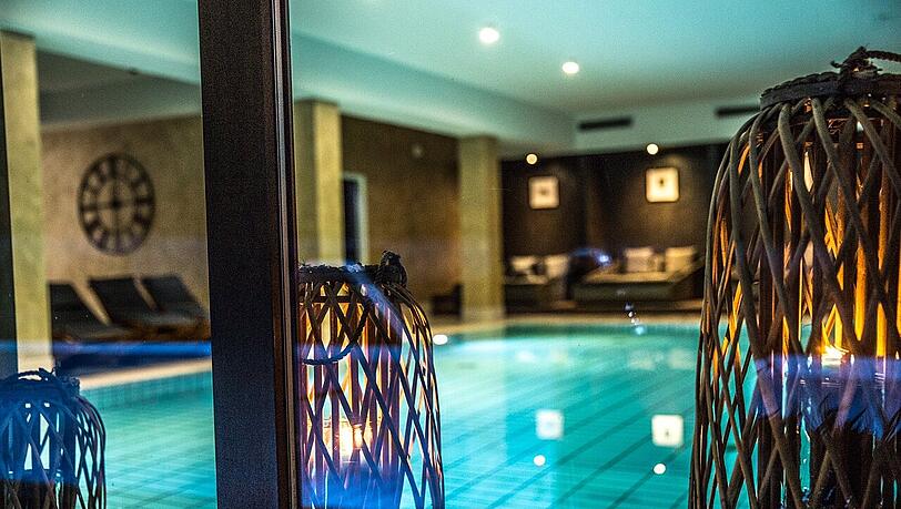 Der Spa-Bereich im niederbayerischen Hotel Aunhamer hat täglich bis Mitternacht geöffnet. Der Spa-Bereich im niederbayerischen Hotel Aunhamer hat täglich bis Mitternacht geöffnet.