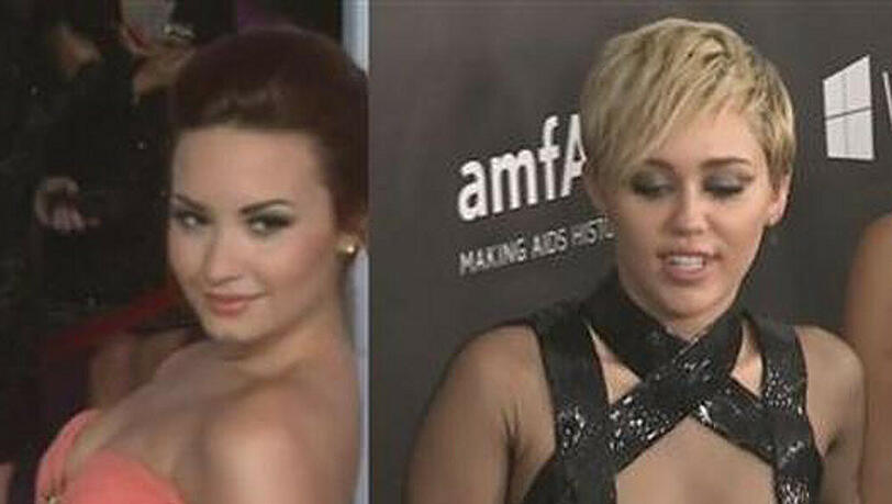 Demi Lovato (li.) verrät, wie sie aktuell zu Miley Cyrus steht Demi Lovato (li.) verrät, wie sie aktuell zu Miley Cyrus steht