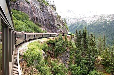 Entdeckungsreise mit dem White Pass Railway
