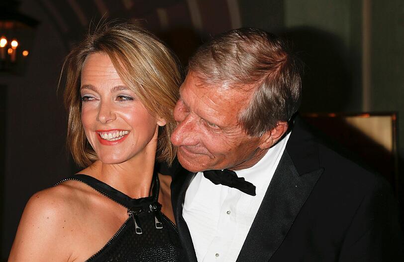 Ulrich Wickert und Julia Jäkel: Sie ist Vorstand bei Gruner + Jahr.