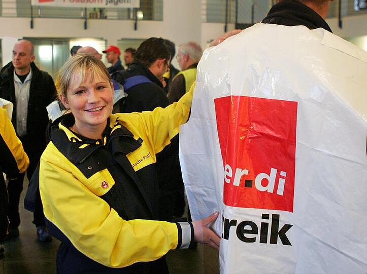 Ein Arbeitskampf der Briefträger steht vor der Tür