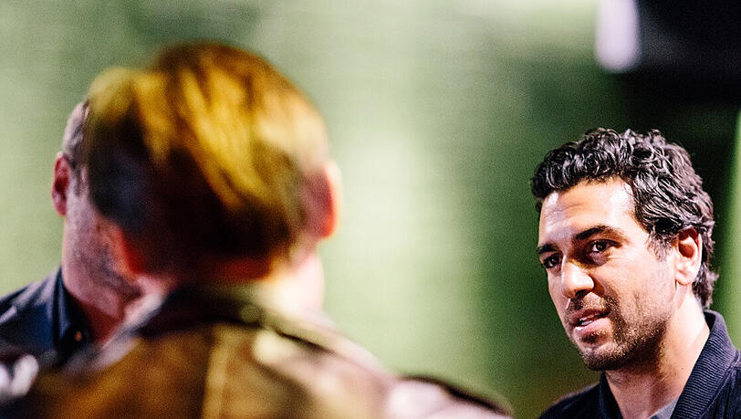 Elyas M'Barek bei der "Gomorrha 2"-Premiere in München. Elyas M'Barek bei der "Gomorrha 2"-Premiere in München.
