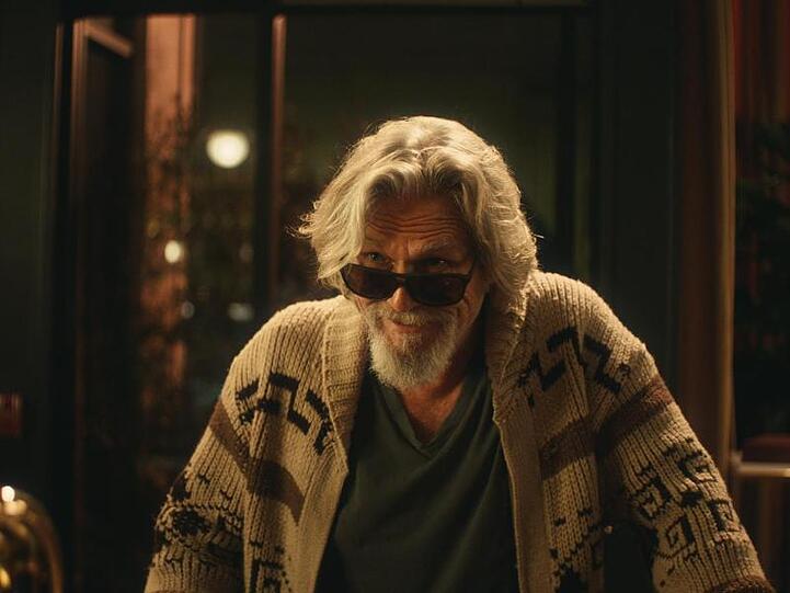 Jeff Bridges hat als "The Dude" Lust auf ein Bier.