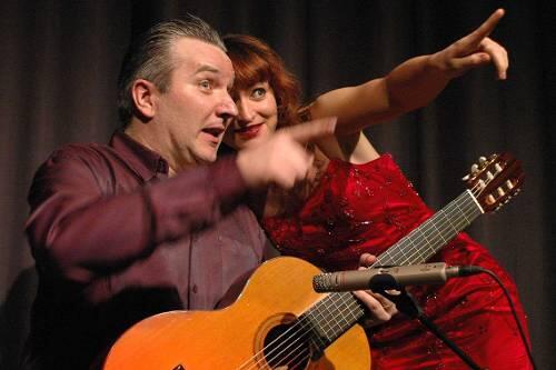 Sónnica Yepes und Thomas Hanz: das Duo Hierba Buena.