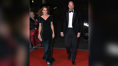 Prinzessin Kate und Prinz William zeigten sich wegen ihrer Erkrankung zwei Jahre nicht mehr auf dem roten Teppich.