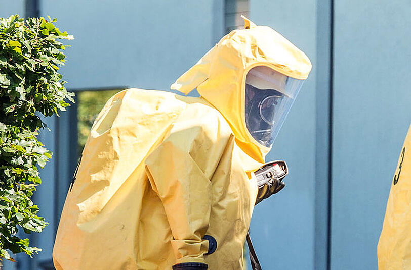 Warum das Chlorgas austreten konnte, ist noch unklar. (Symbolbild)