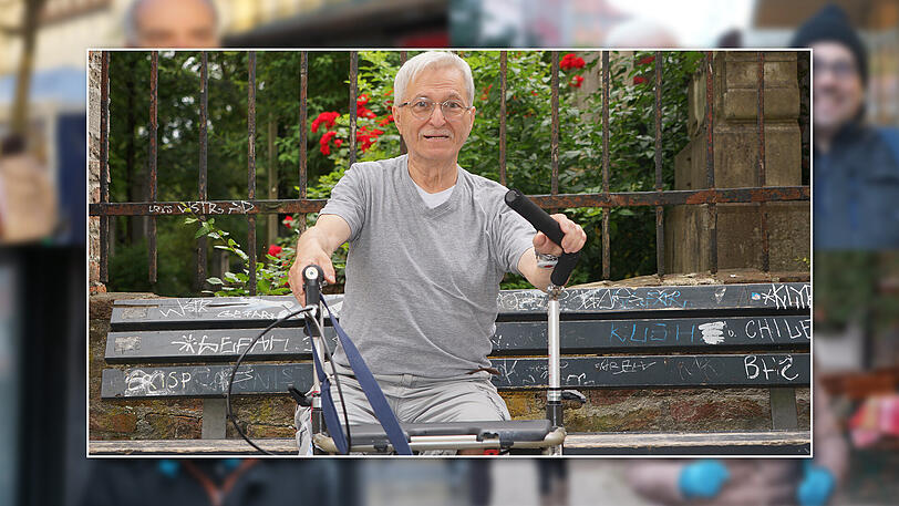 Rentner Theo Kempf (70):
"Mich bewegt, was auf der Welt und was in meinem Viertel passiert. Ich habe nur eine relativ kleine Rente, aber ich bin 
zufrieden. Ich habe als Krankenpfleger gearbeitet, viele Schichten geschoben und 
meine Freizeit nicht verplempert: ich habe mich schon immer zusätzlich ehrenamtlich engagiert. 
Ich war auch Lehrer für Pflegekräfte. 
Seit einem Jahr habe ich einen Rollator - damit komme ich besser voran als mit einem Stock. In der UBahn sind viele Leute 
sehr hilfsbereit. 
Dreimal die Woche gehe ich zum gut und preiswert essen im Alten- und Service 
Zentrum in der Hans-Sachs-Straße. Sonntags bin ich gerne mal auf Kaffee und 
hausgemachten Kuchen im Sub in der Müllerstraße. Da kann ich toll mit Freunden ratschen. 
Freuen würde ich mich über mehr ambulante Hospiz. Manchmal geht es nur darum, etwas die Hand des anderen zu  halten und 
füreinander da zu sein."