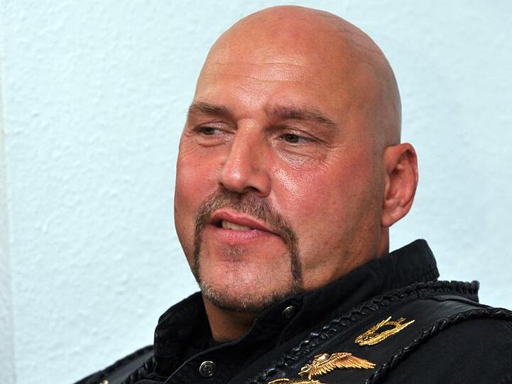 Hannovers Hells-Angels-Chef Frank Hanebuth: Polizei und Staatsanwaltschaft haben sein Anwesen durchsucht.