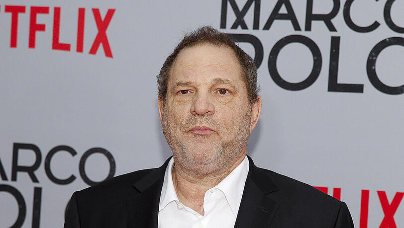 Harvey Weinstein bei der Premiere der Netflix-Serie "Marco Polo" im Dezember 2014 Harvey Weinstein bei der Premiere der Netflix-Serie "Marco Polo" im Dezember 2014
