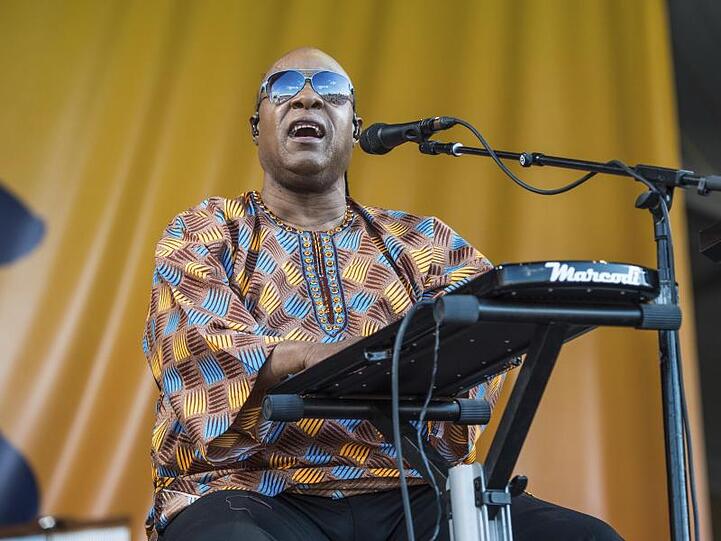 Stevie Wonder versicherte, dass es ihm gut ginge.