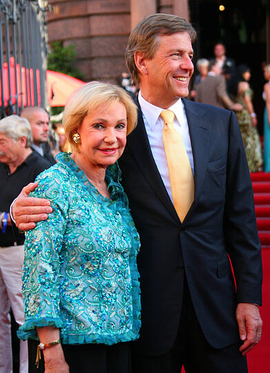 Dagmar Berghoff und Klaus Kleber bei den Nibelungen-Festspielen 2009 in Worms.