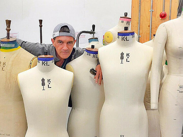 Startet Antonio Banderas bald auch als Mode-Designer durch?