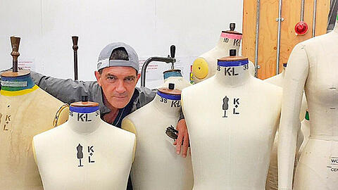 Startet Antonio Banderas bald auch als Mode-Designer durch?