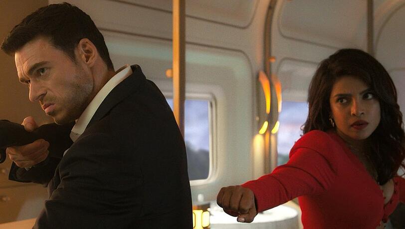 Richard Madden und Priyanka Chopra Jonas in "Citadel".
