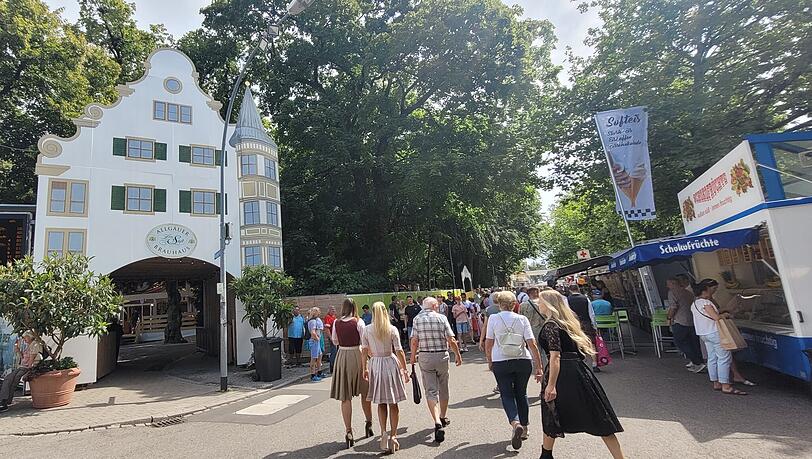 Immer mehr Münchner besuchen die Allgäuer Festwoche. Immer mehr Münchner besuchen die Allgäuer Festwoche.