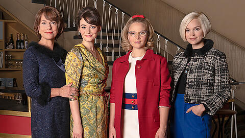 Claudia Michelsen (v.l.), Maria Ehrich, Sonja Gerhardt und Emilia Schüle stehen wieder vor der Kamera.