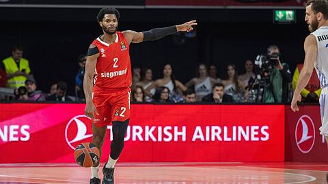 Corey Walden war gegen Zalgiris Kaunas  der beste Werfer der Münchner.