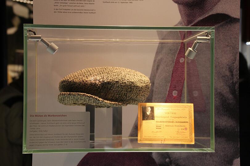 Die berühmteste Mütze der Noris gehörte einst Torhüterlegende Heiner Stuhlfauth.