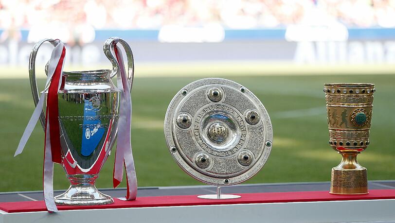 Schaffen die Bayern das Kunststück und holen wie 2013 alle drei Titel nach München? Schaffen die Bayern das Kunststück und holen wie 2013 alle drei Titel nach München?