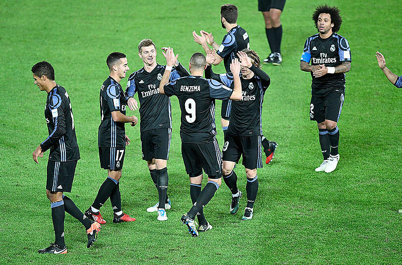 Das Star-Ensemble von Real Madrid steht im Finale der Klub-WM.
