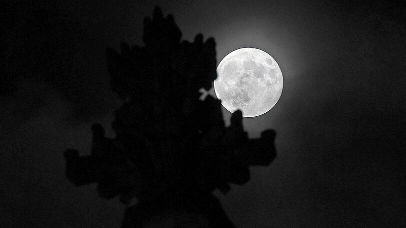 Supermond über NRW