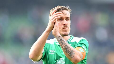 Werder Bremens Kapitän Max Kruse. Foto: Carmen Jaspersen/Archivbild