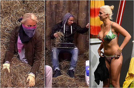Tag 6 im Promi Big Brother Container. Auf dem Programm: Nadel im Heuhaufen suchen, schlechte Laune und Natalia, die zum sechsten Mal in Folge ins Match muss. Wenigstens darf sie wieder Bikini tragen.