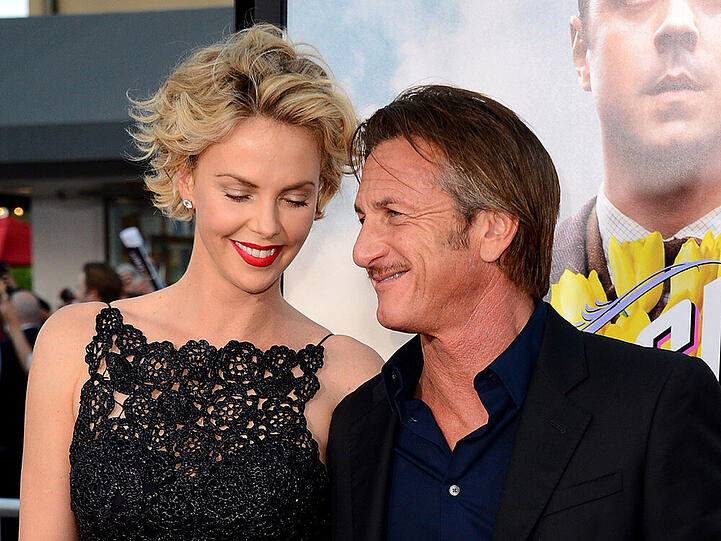 Charlize Theron und Sean Penn bei einer Filmpremiere im Mai 2014
