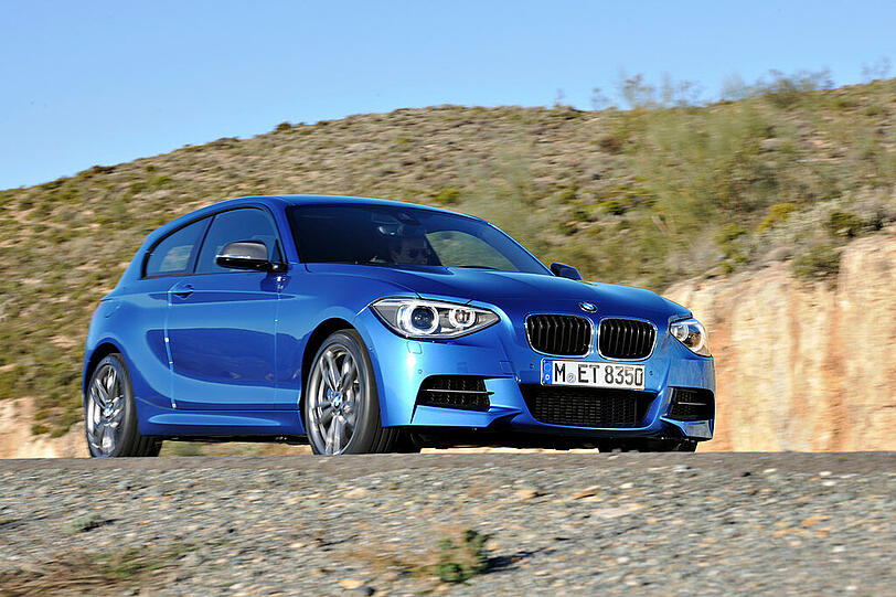 Platz 2: Der BMW M135i (320 PS, im Schnitt 36.631 Euro) - macht einen PS-Preis von 114,39 Euro.