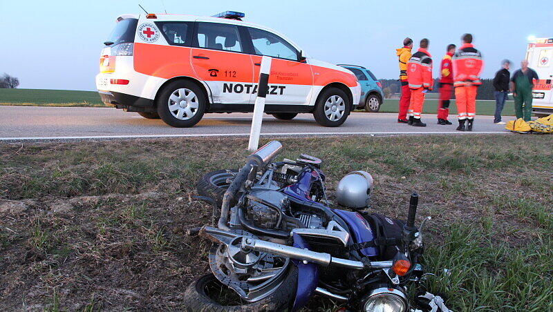 Bei fast 70 Prozent der Motorradunfälle sind die Fahrer selbst schuld. Bei fast 70 Prozent der Motorradunfälle sind die Fahrer selbst schuld.
