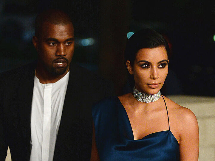 Kim Kardashian und ihr Mann Kanye West stehen gerne in der Öffentlichkeit