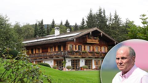 Haft-Erleichterung: Uli Hoeneß darf seine Wochenende ab sofort in seinem Haus am Tegernsee verbringen.