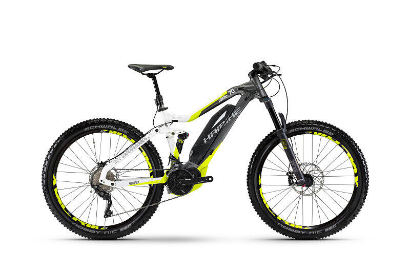 Das Sduro Allmountain von Haibike ist auch in schwerem Gelände äußerst agil.