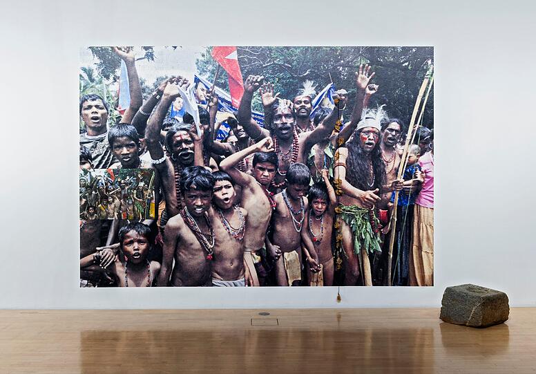Sheela Gowda: In Public, 2017, Ausstellungsansicht