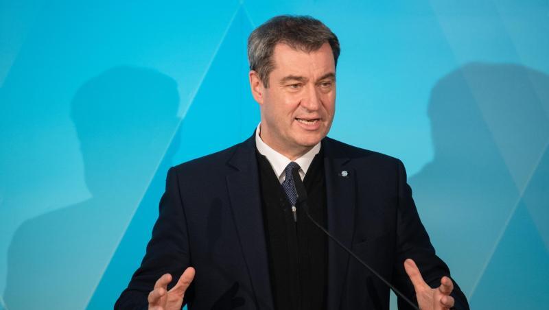 Der bayerische Ministerpräsident Markus Söder (CSU) spricht bei einer Pressekonferenz. Foto: Nicolas Armer/dpa Der bayerische Ministerpräsident Markus Söder (CSU) spricht bei einer Pressekonferenz. Foto: Nicolas Armer/dpa
