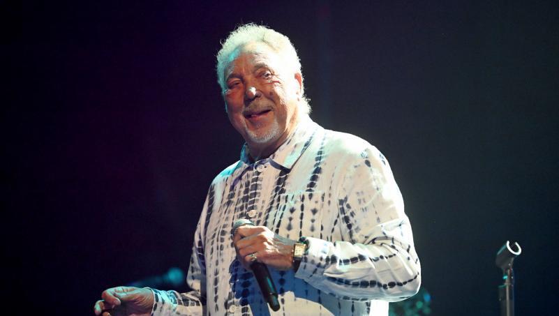 Tom Jones auf dem Tollwood in München.