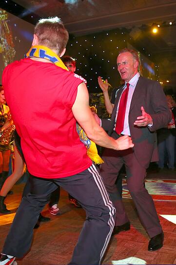 So sehen Sieger aus! Die Helden von London feiern den Champions League-Sieg 2013.