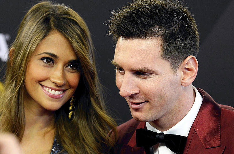 Fußballer Lionel Messi und Ehefrau Antonella Roccuzzo werden 2018 zum dritten Mal Eltern.