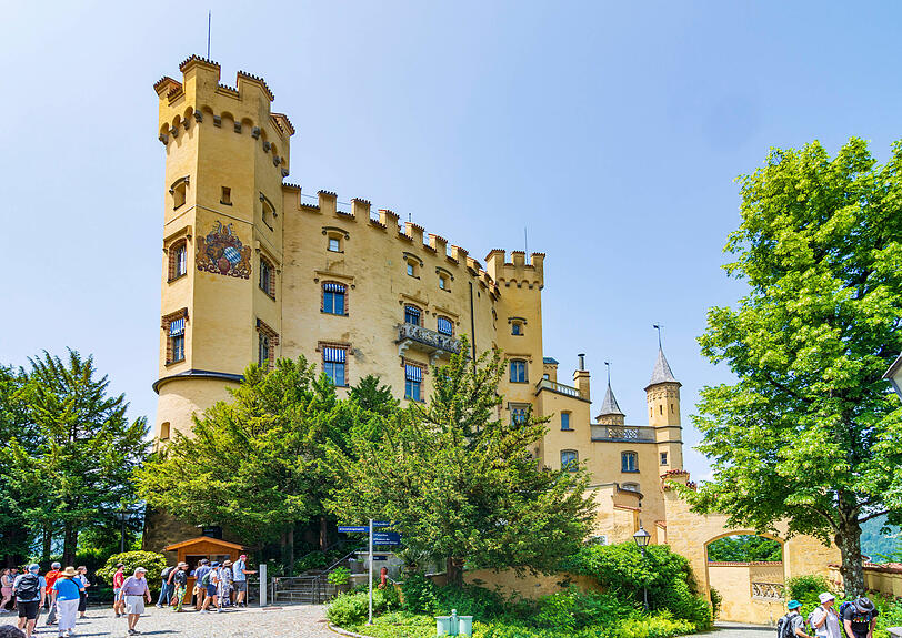 Schloss Hohenschwangau. Schloss Hohenschwangau.