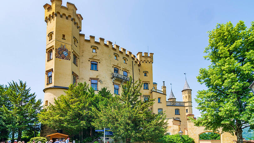 Schloss Hohenschwangau. Schloss Hohenschwangau.