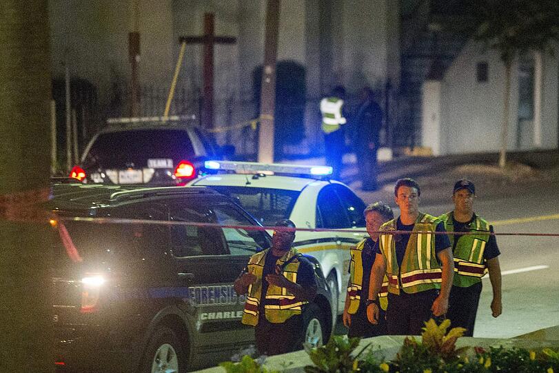 Amoklauf in den USA: Ein junger Weißer hat in Charleston neun schwarze Kirchengänger erschossen. Die Bilder.