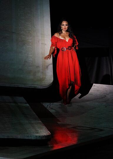 Bizets "Carmen" bei den Bregenzer Festspielen am Bodensee.