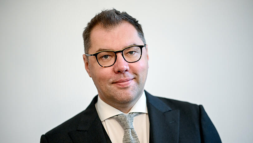 Oleksii Makeiev, neuer Botschafter der Ukraine, aufgenommen im Schloss Bellevue.