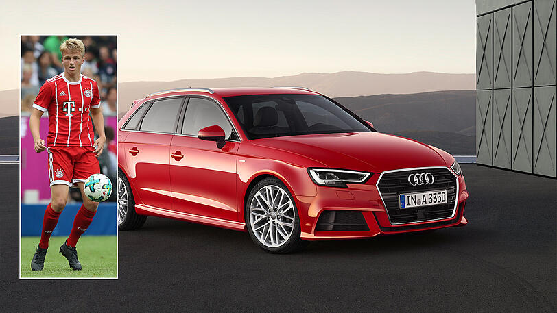 Felix Götze: A3 Sportback (Tangorot Metallic).