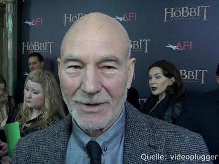 Partick Stewart ist jetzt der Mann von Sunny Ozell