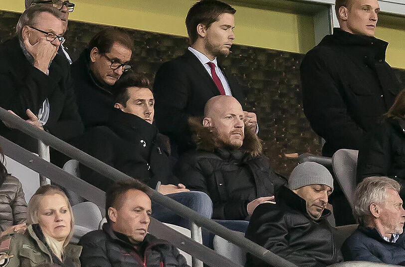 Matthias Sammer war am Mittwochabend erstmals wieder in der Allianz-Arena.
