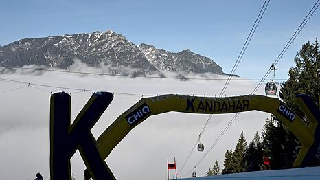 Die alpinen Skirennfahrer sind an diesem Wochenende auf der Kandahar in Garmisch-Partenkirchen im Einsatz.