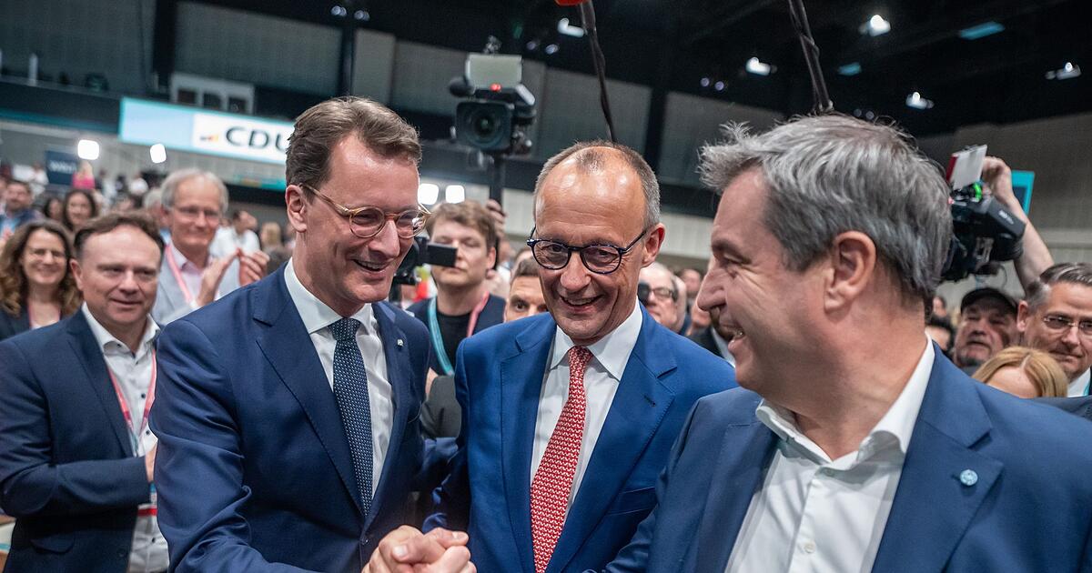 Chancellor question: Söder clearly defeated within the CDU/CSU.